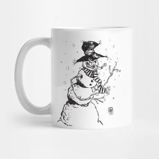 Creepy Snowman Mug